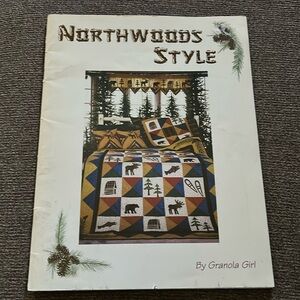 Northwoods style quilt book